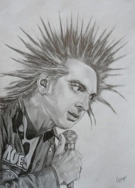 Рисунок Михаила Горшенева карандашом