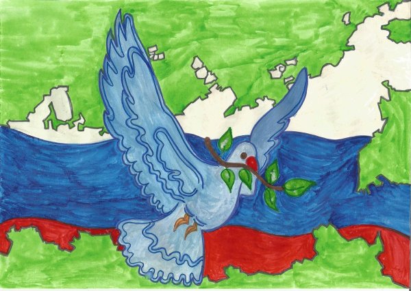 Рисунок моя Родина