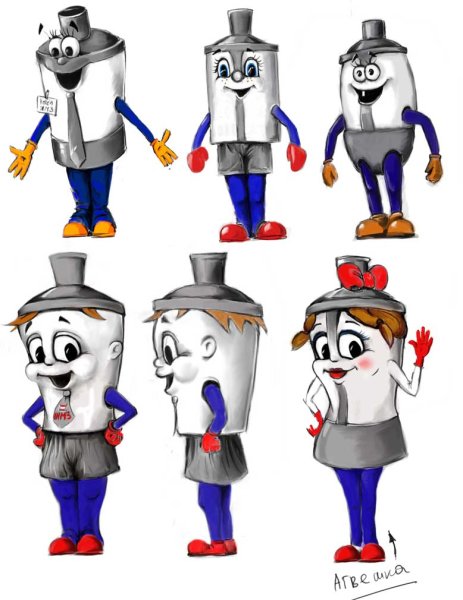 Эскиз ростовой куклы