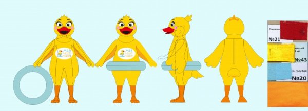 Ростовые куклы утка