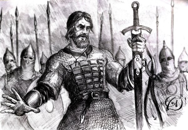 Евпатий Коловрат и Хостоврул