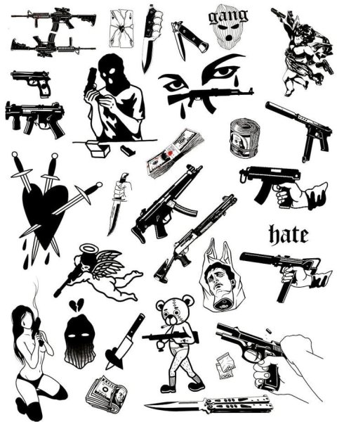 Мультяшные гангстеры