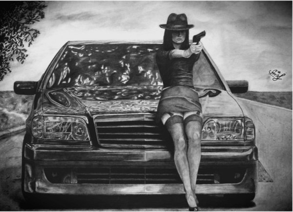 Бандит карикатура