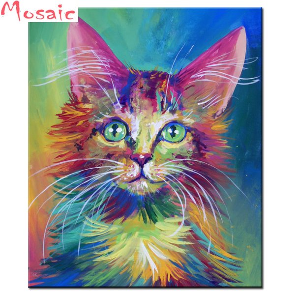 Кошки цветные