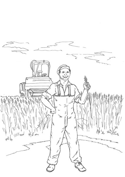 Рисование сельскохозяйственные профессии