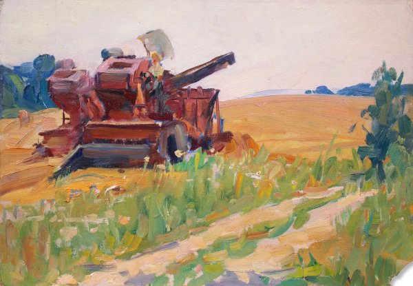Картина комбайнер