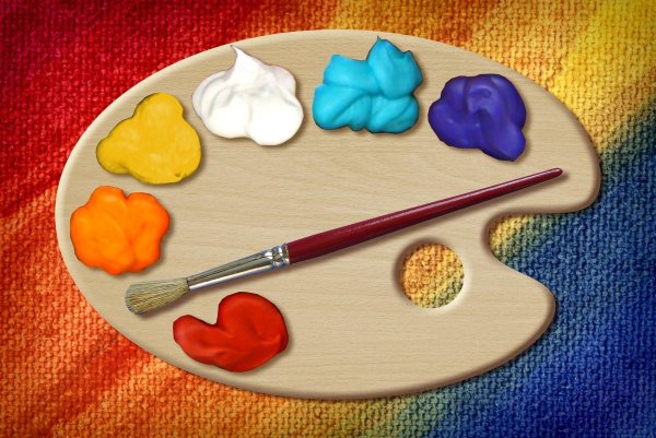 Палитра для рисования для детей