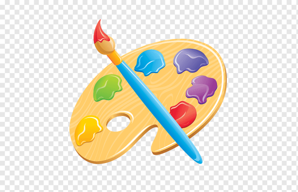 Палитра и кисти