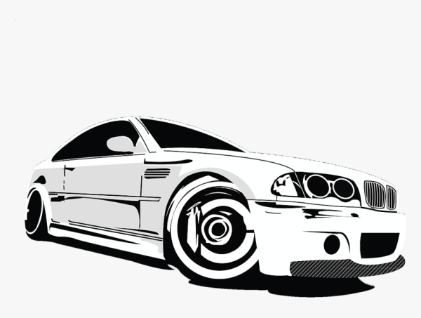 BMW e46 vector