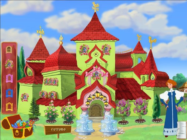 Дворец из сказки Иван Царевич