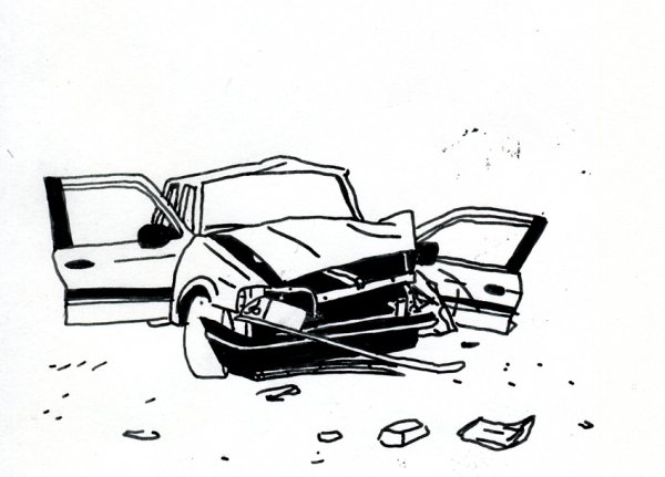 Раскраска авария