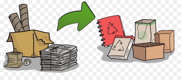 Макулатура значок