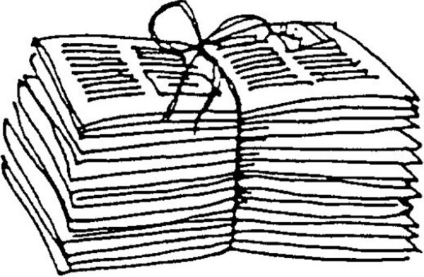 Макулатура плакат