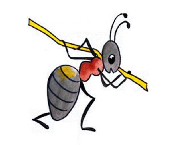 Муравей рисунок для детей