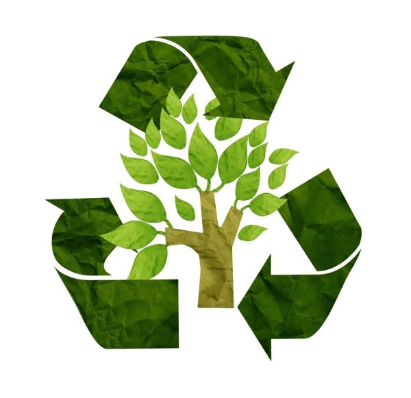 Макулатура значок