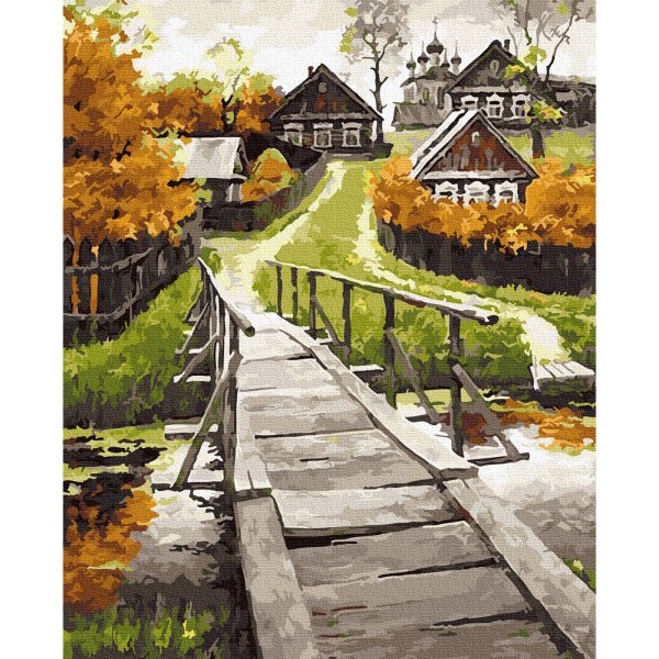 Дм.Левин Деревенские пейзажи