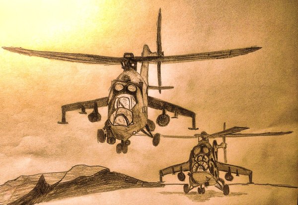 Афганская война рисунки