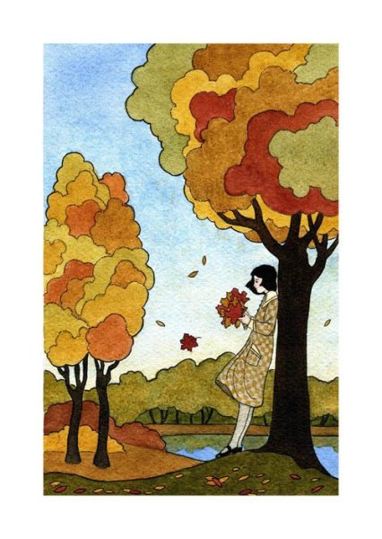 Иллюстрация к пьесе осень