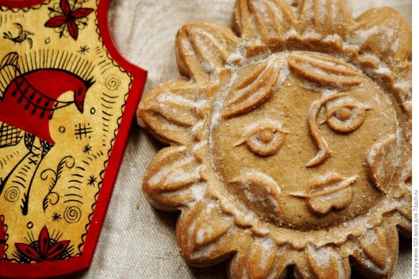 Царский печатный пряник