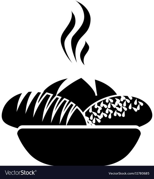 Батон раскраска для детей