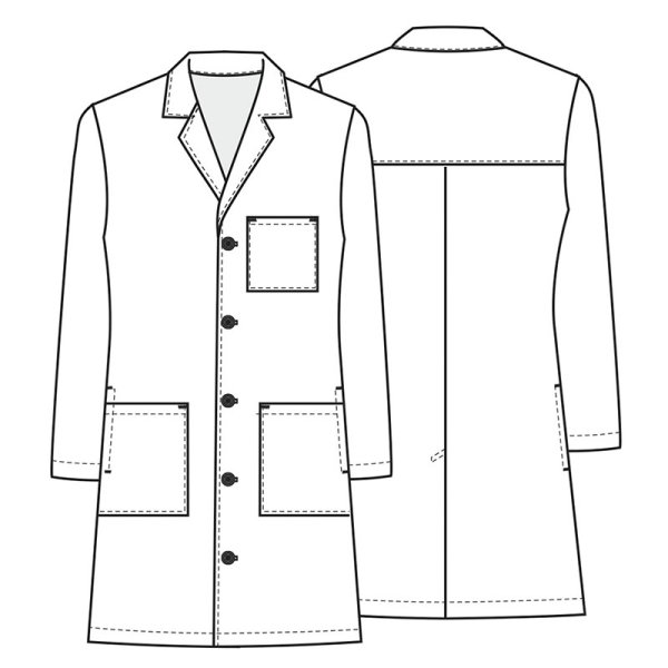 Эскиз медицинского халата
