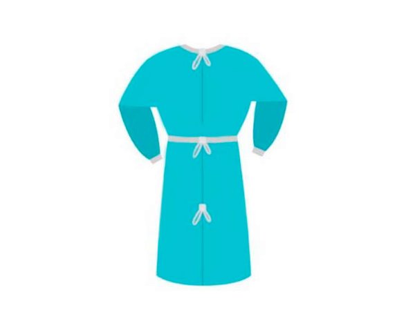 Халат хир манжет р52-54 пл25 голубой (гекса-НМ)халад арт