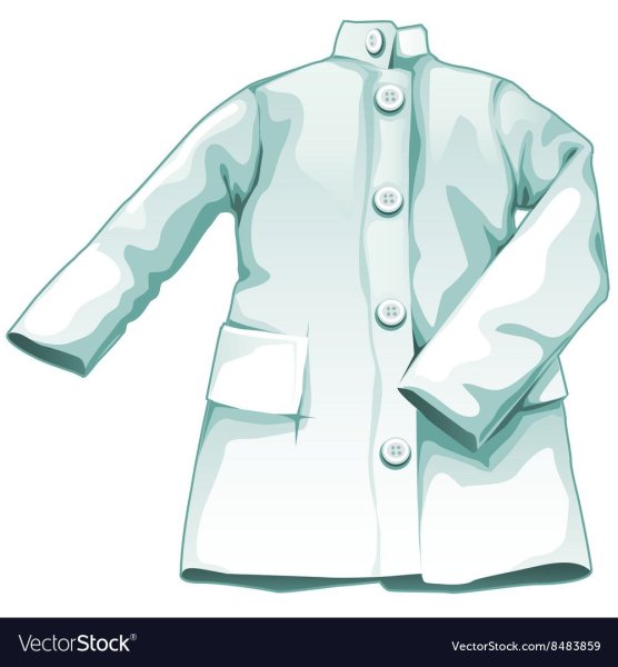 Медицинский халат вектор