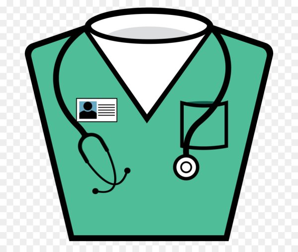 Халат доктора вектор