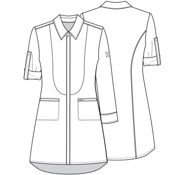 Моделирование медицинского халата