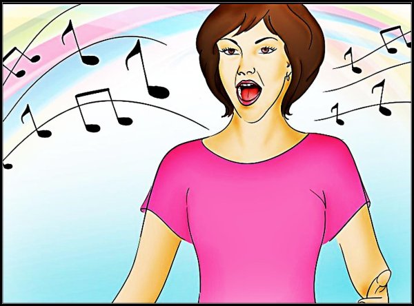 Учитель пения рисунок