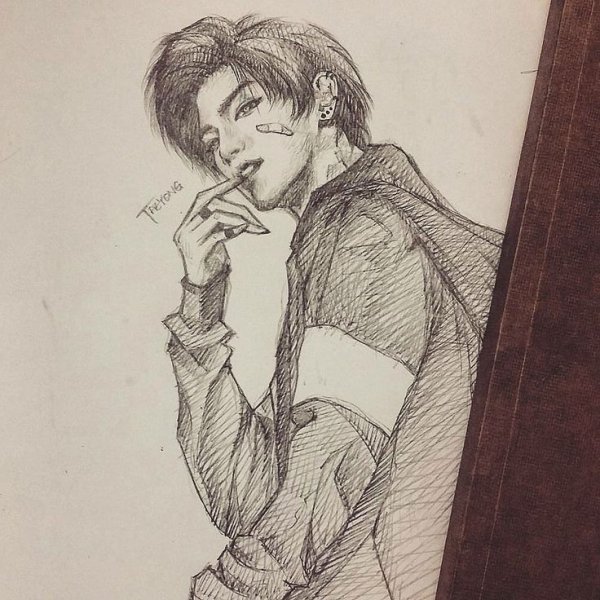 Taeyong NCT скетч