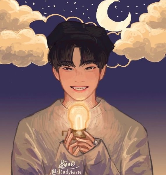 Ли Минхо из Stray Kids арт