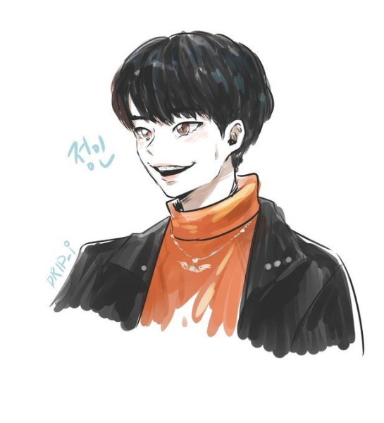 Феликс Stray Kids рисунок