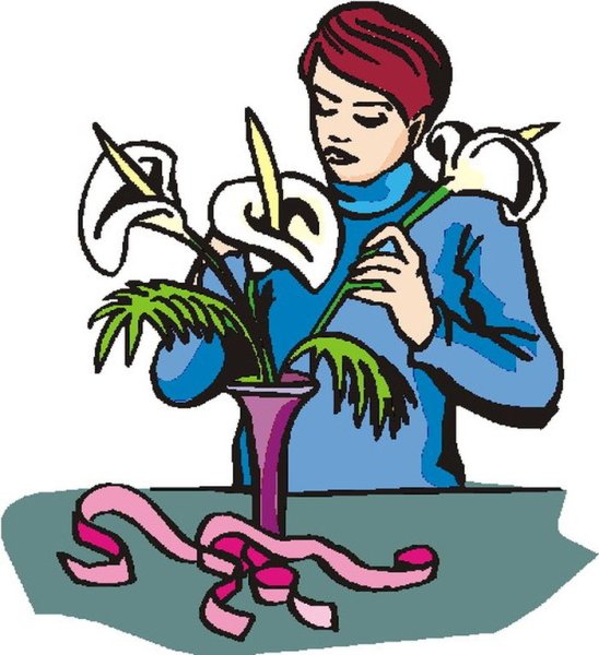 Цветовод рисунок