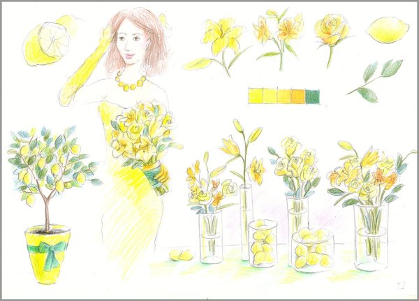 Флористика рисование