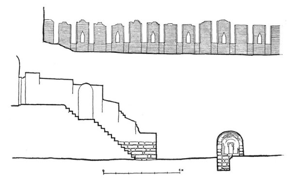 Смоленская Крепостная стена чертежи