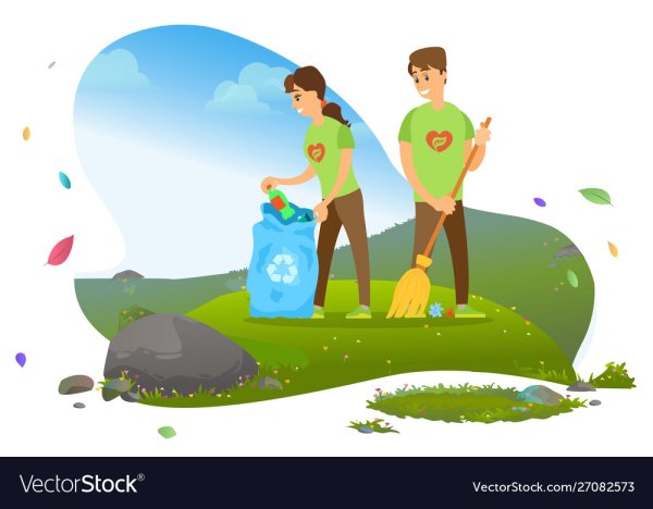 Уборка мусора дети