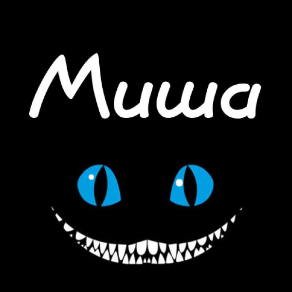 Миша надпись