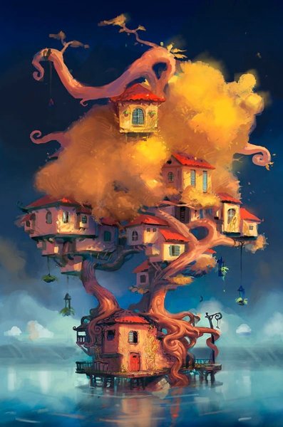 Фантастический домик