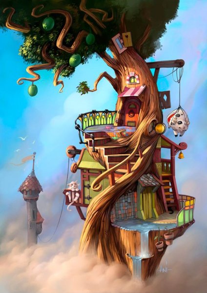 Сказочное дерево