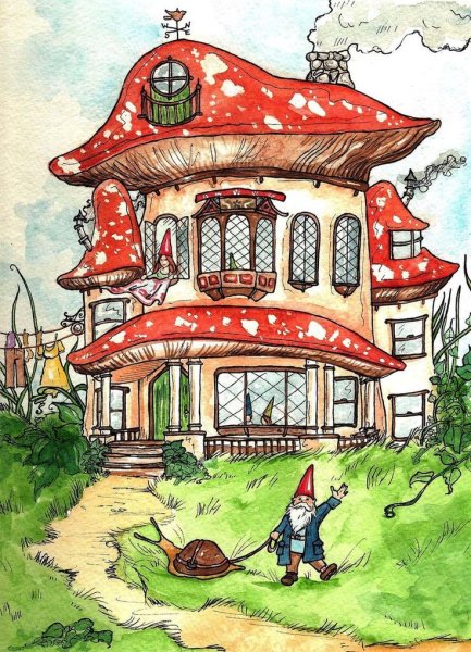 Сказочные здания