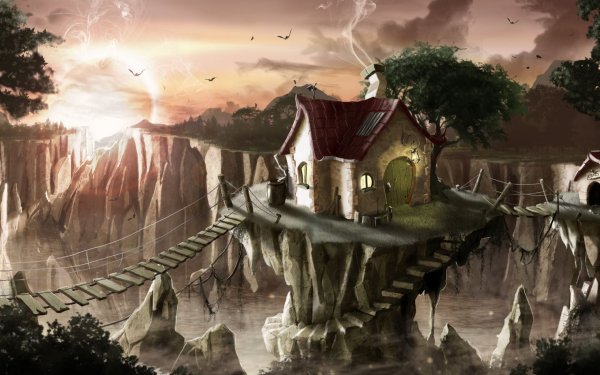 Фантастические пейзажи