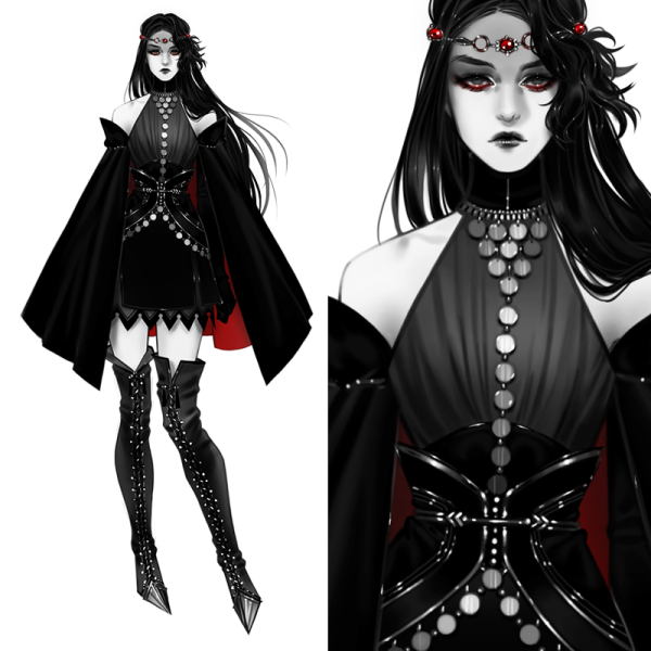 Готические рисунки карандашом