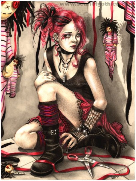 Персонажи готы