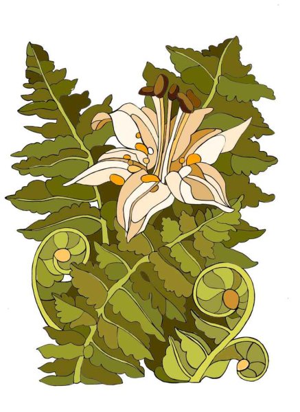 Сказочный папоротник