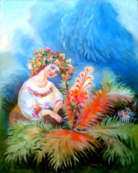 Праздник Ивана Купала цветок папоротника