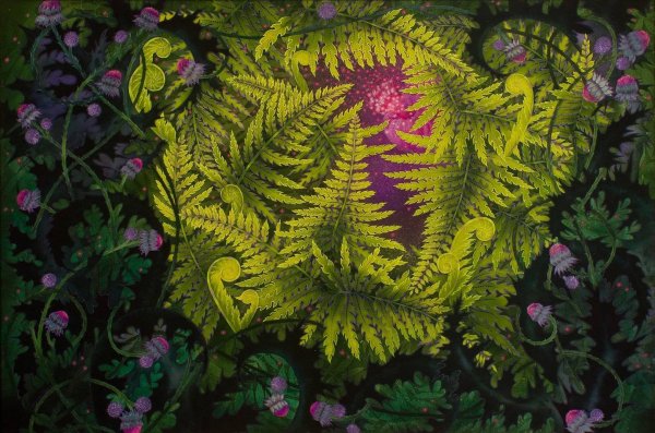 Папоротник батик