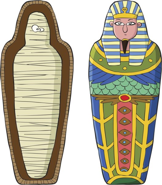 Саркофаг рисунок