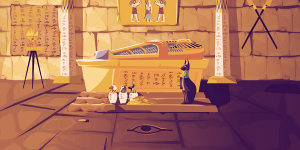 Египет Гробница вектор