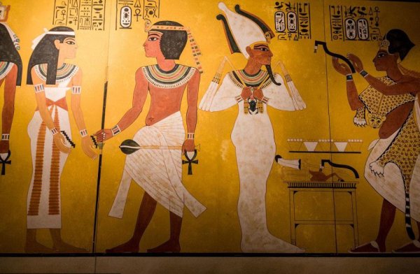 Фрески древнего Египта Гробница Тутанхамона